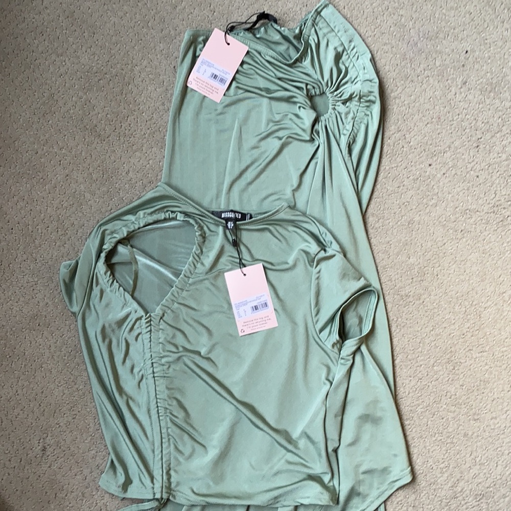 Missguided Shirt and Skirt Set. New with tags.
